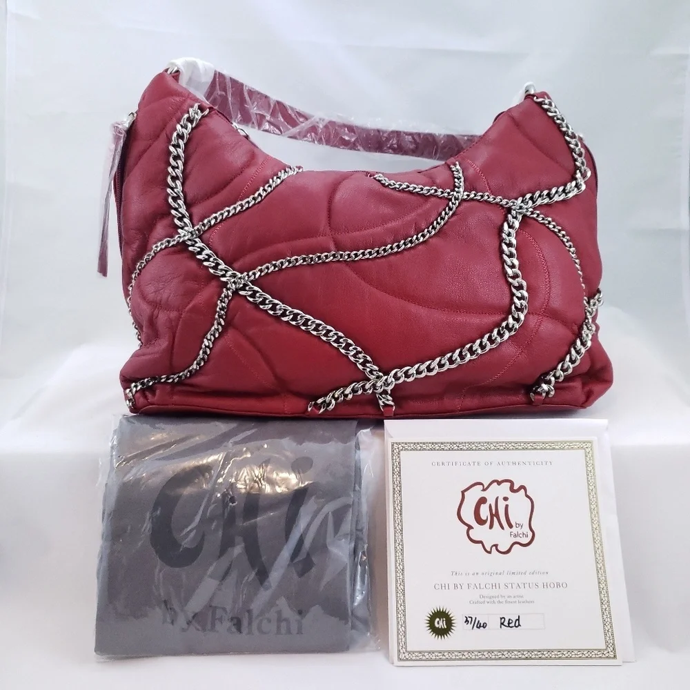 Chi By Falchi Leather Hobo Collectors Edition - Picture 5 of 8